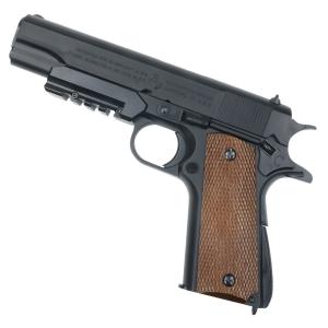 CROWN MODEL エアガン 1911A1 ガバメント 下部レール付き スライドストップシリーズ 10歳以上 クラウンモデル｜repmartjp