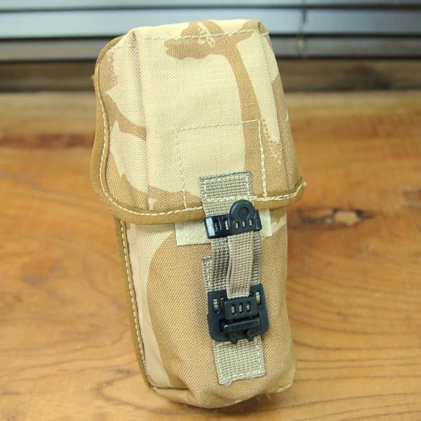 イギリス軍放出品 ライフルマガジンポーチ PLCE装備 L85/M4/AR15対応 デザートDPM迷...