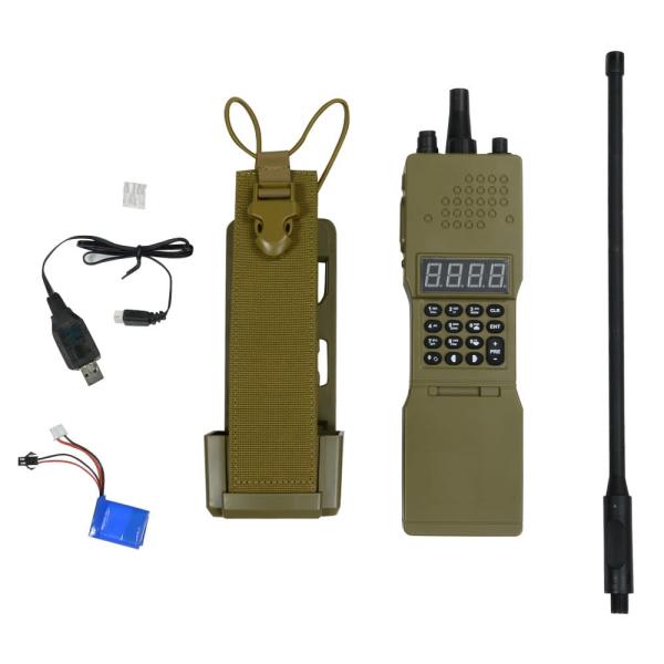 電動BBローダー PRC-152 RADIO MODEL 給弾数カウント機能 ポーチ付き [ タン ...