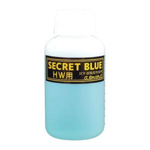 GスミスS 黒染剤 SECERT BLUE HW樹脂用 100ml 黒染め液 ブルー液 ブルーイング液 黒錆液 ミリタリー｜repmartjp