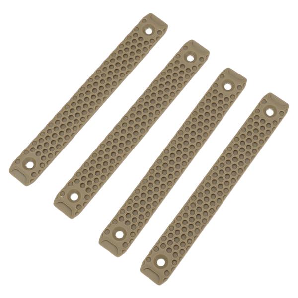 レールパネル M-LOK対応 バブルドット 4本セット [ サンドタン / 大 ]