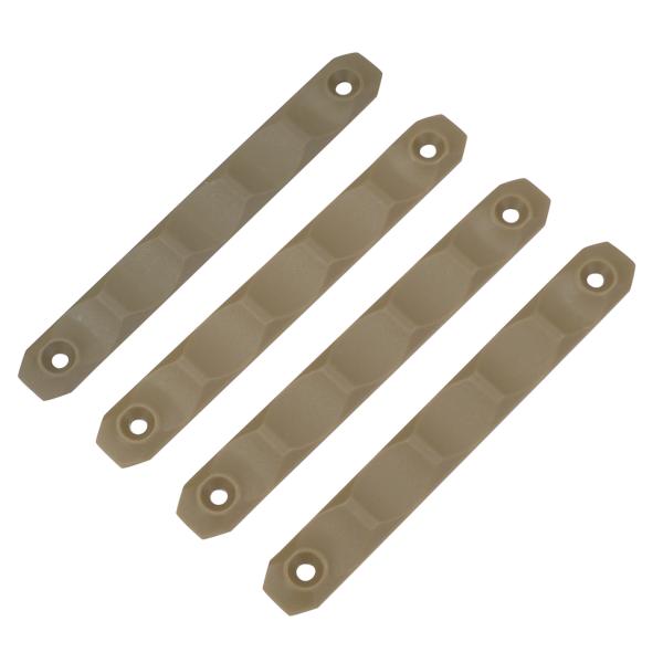 レールパネル M-LOK対応 デューン 4本セット [ サンドタン / 大 ]