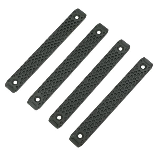 レールパネル M-LOK対応 バブルドット 4本セット [ グリーン / 大 ]