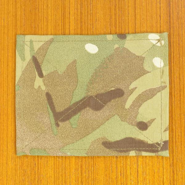 イギリス軍放出品 ワッペン MTP迷彩 全面ベルクロ [ 良い / パッチなし ]