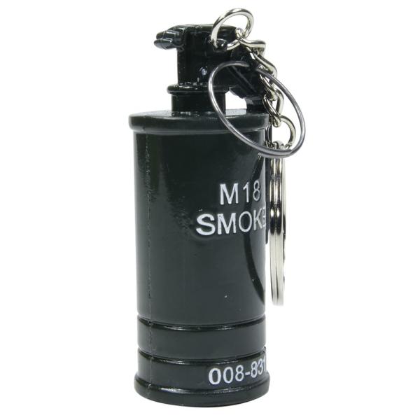 M18 発煙手榴弾型 キーホルダー キーリングホルダー キーチェーン Smoke grenade A...