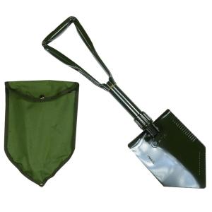 角型スコップ スコップカバー付 復刻品 ドイツ軍 ショベル 穴掘り 革