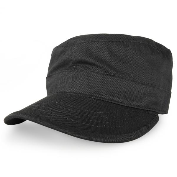 Rothco ファティーグキャップ ベルクロ調節可能 [ ブラック ] 帽子 | ベースボールキャッ...