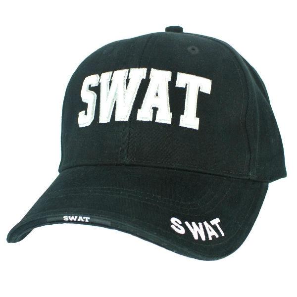 Rothco キャップ SWAT ブラック |Rothco ベースボールキャップ 野球帽 メンズ ワ...