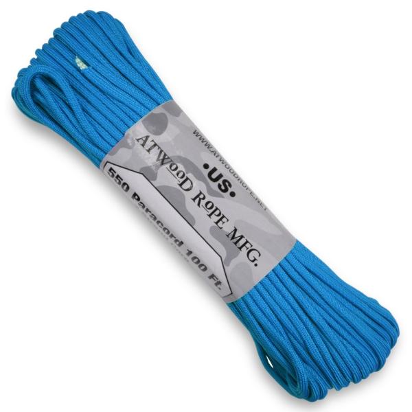 ATWOOD ROPE 550パラコード タイプ3 ブルー [ 30m ] アトウッドロープ blu...