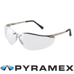 Pyramex セーフティーグラス V2メタル クリア | セーフティグラス メンズ アイウェア 紫外線カット UVカット｜repmartjp