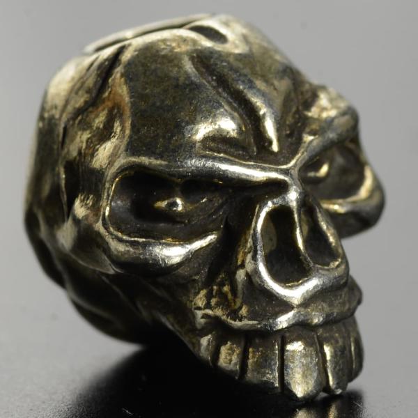 Schmuckatelli Co スカルビーズ Emerson ピューター素材 EP 数珠玉 南京玉...