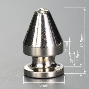 スタッズ ツリースパイク 13.5mm ニッケ...の詳細画像4