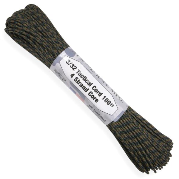 ATWOOD ROPE タクティカルコード 30m ウッドランド アトウッドロープ 紐 靴ひも 靴紐...