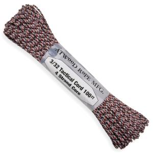 ATWOOD ROPE タクティカルコード 30m レッドカモ