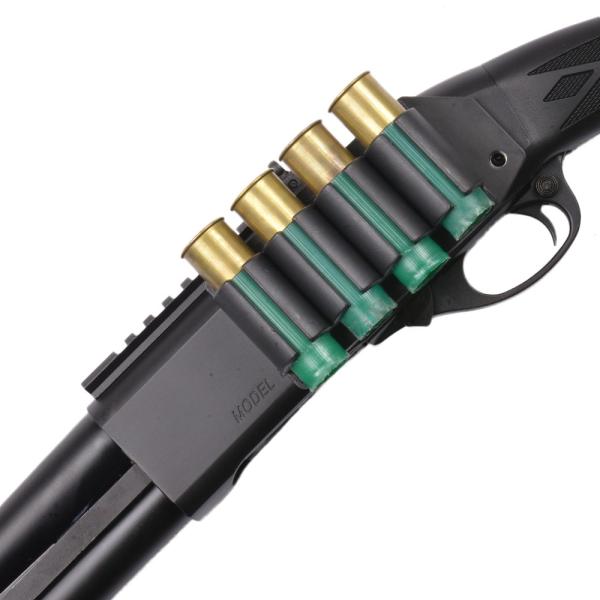 TAC STAR サイドサドル 散弾収納 M870、M1100等 [ 4ショット用 ] ライフル弾ケ...