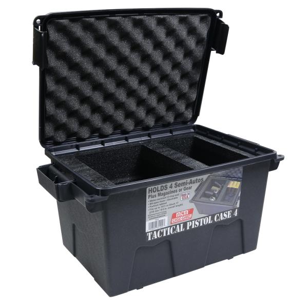 MTM ハンドガンケース TPC4 ピストル4丁用 マガジン4本収納 アモカン タクティカルケース ...