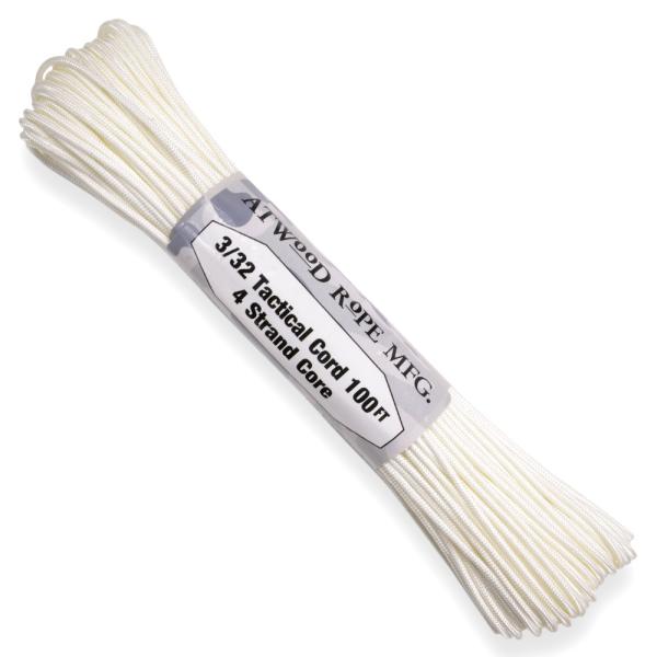 ATWOOD ROPE タクティカルコード 30m ホワイト アトウッドロープ 紐 靴ひも 靴紐 w...