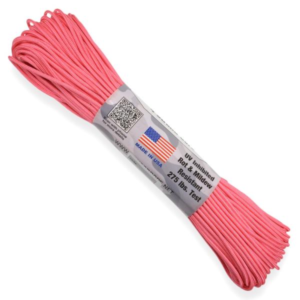 ATWOOD ROPE タクティカルコード 30m ピンク アトウッドロープ 紐 靴ひも 靴紐 pi...