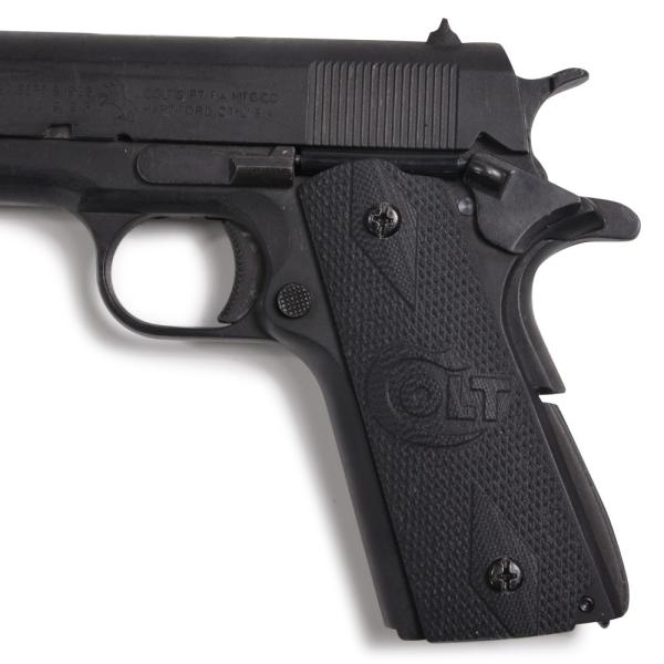 VZ Grips グリップパネル ダブルダイヤモンド&amp;COLTロゴ M1911 G10 [ ブラック...