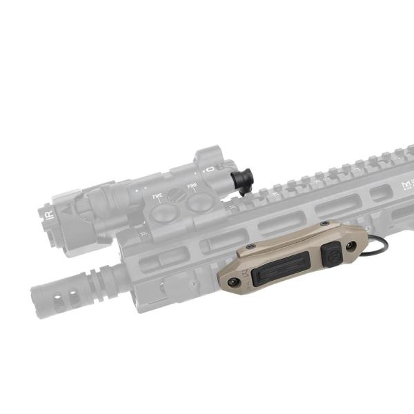 WADSN リモートスイッチ Craneプラグ 20mmレール/M-Lok対応 デュアルスイッチ W...