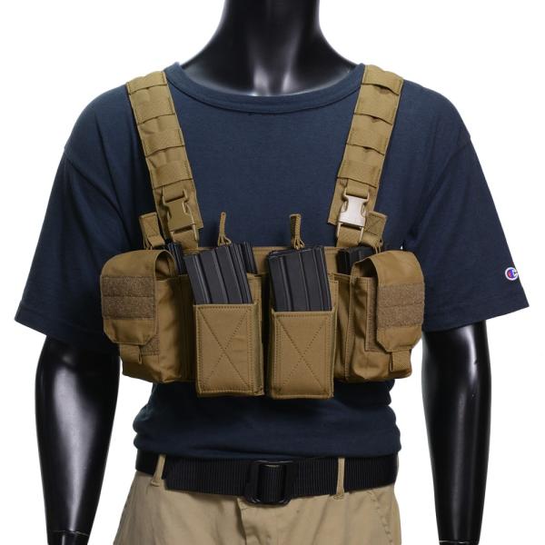 Warrior Assault Systems パスファインダー チェストリグ M4マグ8本収納可 ...