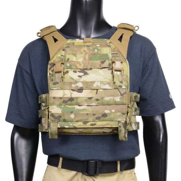 Warrior Assault Systems プレートキャリア LPC V2 ロープロファイル W...