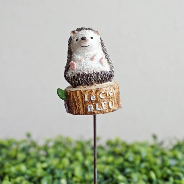 ガーデンピック 友膳 ソシエリソンピック 1本 ハリネズミ 針鼠 ガーデニング雑貨 園芸用品