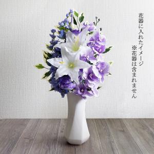 仏花 造花 単品 1束 プレミアム ホワイトパ...の詳細画像3