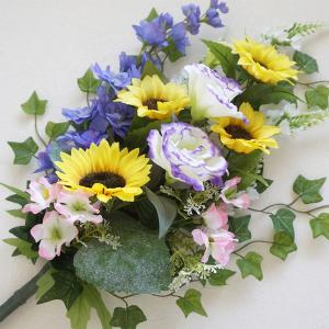 仏花 造花 一対 ひまわり 夏 お墓用 仏壇用...の詳細画像4