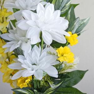 造花 仏花 お墓用 仏壇用 花束仏花 一対(2...の詳細画像4