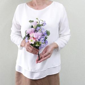 仏花 造花 仏壇用 光触媒加工 トルコキキョウ...の詳細画像4