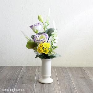 仏花 造花 お仏壇用 光触媒加工 一対 トルコ...の詳細画像2