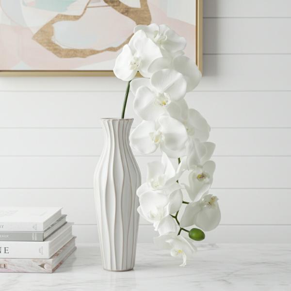 造花 ファレノプルミエールL クリーム 1本 胡蝶蘭 アーティフィシャルフラワー 花材 コチョウラン...