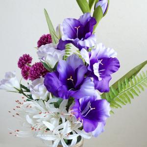 墓花 仏花 造花 グラジオラス組花 単品 供花...の詳細画像5