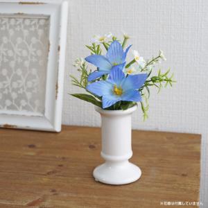 造花 仏花 仏壇用 お供え キキョウ アレンジ...の詳細画像3