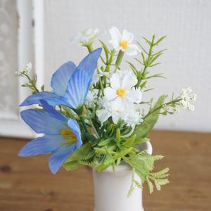 造花 仏花 仏壇用 お供え キキョウ アレンジ...の詳細画像5