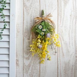 オリーブスワッグ 中サイズ 壁飾り 造花 おしゃれ フェイクグリーン