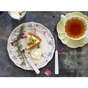 大皿 おしゃれ 丸皿 オードリー 200プレートスタジオエム