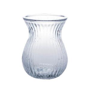 フラワーベース　シンプル　大きい　クリアガラス　花瓶　おしゃれ　｜reposer-kobe