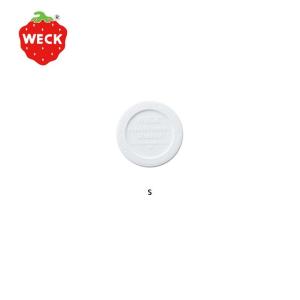 WECK いちごマーク ガラス キャニスタ プラスチックカバー Sサイズ