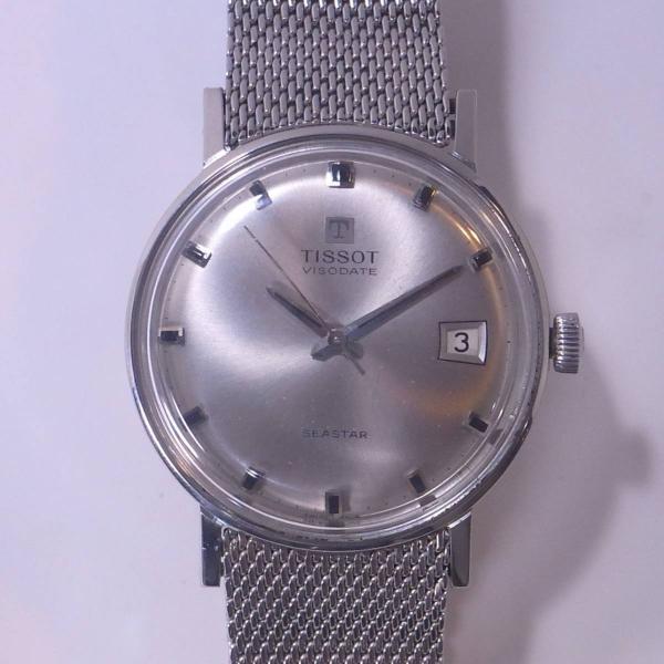 稼働品 美品 TISSOT VISODATE SEASTAR ティソ ヴィソデイト シースター 腕時...