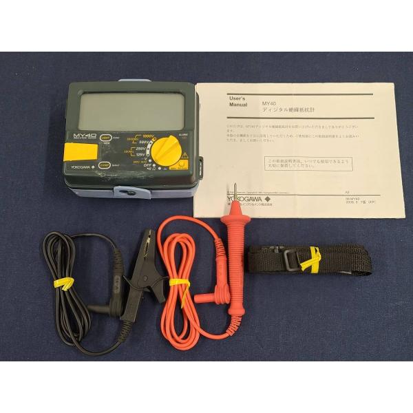 「ジャンク」 YOKOGAWA MY40-01 INSULATION TESTER 横河 MY40 ...