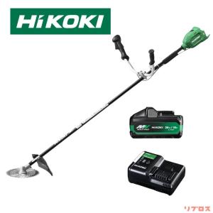 HiKOKI ハイコーキ 36V 充電式 草刈り機 両手ハンドル 刃径230mm バッテリー・充電器・チップソー付 CG36DB(WPZ)