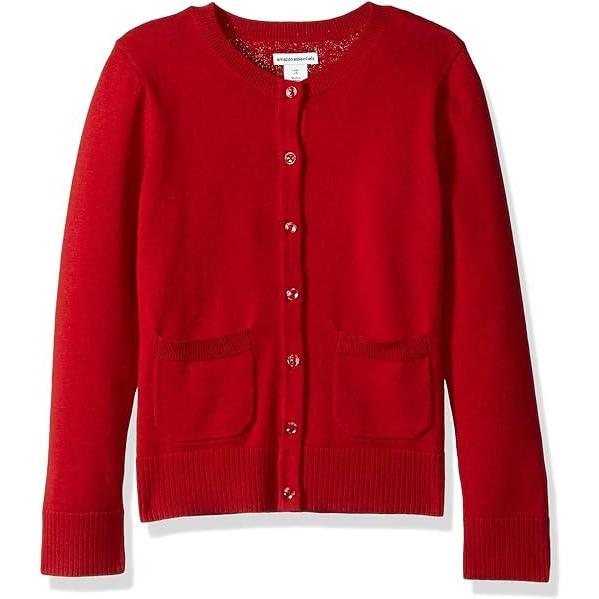 Amazon Essentials カーディガン ニット セーター スリムフィット 幼児 キッズ ガ...