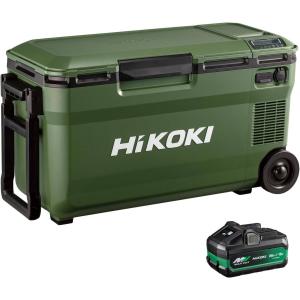 HiKOKI ハイコーキ 36L コードレス 冷温庫 UL18DE(WMGZ) 大容量 3部屋モード -18℃〜60℃ 蓄電池付 USB DC端子 ACアダプタ