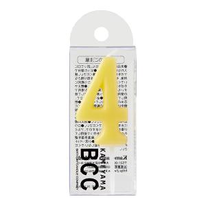 ナンバーキャンドルパステル 4番 アイボリー カ...の商品画像
