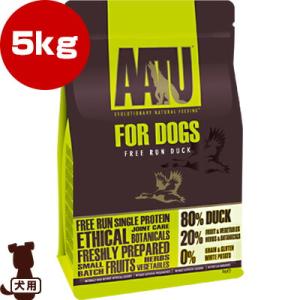 AATU[アートゥー] ダック ドッグ 5kg ▽b ペット フード 犬 ドッグ グレインフリー 送...