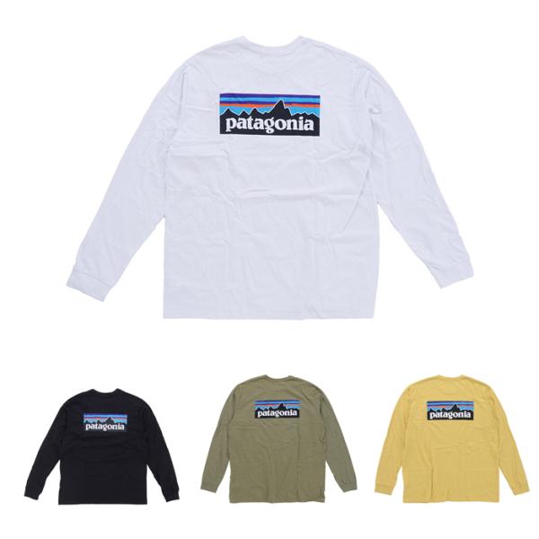 Patagonia パタゴニア M’s L/S P-6 Logo Responsibili-Tee ...