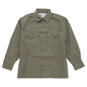 WTAPS ダブルタップス ユーティリティシャツ 221BRDT-SHM01 LS シャツ コットン wtps0009｜republic