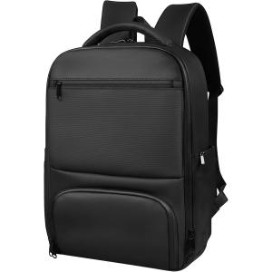 Modiko ビジネスリュック メンズ 完全防水 止水ファスナー 大容量 15.6インチ PCポケット 弁当収納 靴収納 カバン 通勤 通学 出張 旅行 父の日 プレゼント